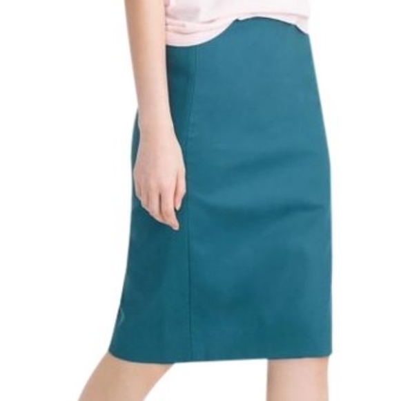 J. Crew Dresses & Skirts - 🍀Sale 4/$20 J. Crew Wool Pencil Skirt, Teal, size 0